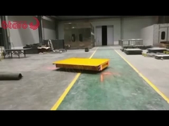 عربة نقل كهربائية تعمل بالتحكم عن بعد من Railless 15ton نقل ثقيل