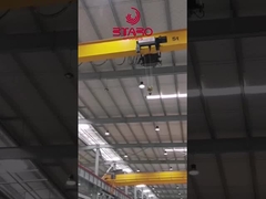 Workshop1-10ton واحدة العارضة EOT رافعة علوية المعيار الأوروبي OEM رافعة السفر الكهربائية