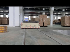 التحكم عن بعد P43 السكة الحديدية 50T عربة نقل المواد سعة كبيرة