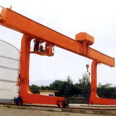 L نوع 30 طن رافعة جسرية مثبتة على السكك الحديدية شعاع واحد لورشة العمل