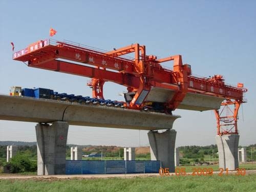 200 طن آلة نصب جسر الطريق السريع تخصيص 240 طن إطلاق رافعة جسرية