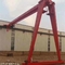 رافعة جسرية أحادية العارضة الصناعية 20 طن مثبتة على السكك الحديدية RMG Crane